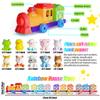 Toddler Learning Toys for 1 2 3 Year Old, Farm Animal Train Set with Counting Sorting Matching, 10 Farm Animals, Finger Puppets & Barns, Easter Christmas Birthday Preschool Gift for Baby Boys Girls view 2