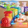 Toddler Learning Toys for 1 2 3 Year Old, Farm Animal Train Set with Counting Sorting Matching, 10 Farm Animals, Finger Puppets & Barns, Easter Christmas Birthday Preschool Gift for Baby Boys Girls view 4
