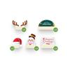 10 Pcs Holiday Season Badge Talkers - Name Badge Accessories for Christmas view 3