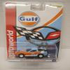 Auto World SC418-4B Gulf 2004 Corvette C5R HO Scale Electric Slot Car - Orange with Blue view 1