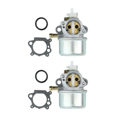 2PCS Carburetor Fit for 799869 497586 499059 494217 Replace Part for 499059 497586 214661 497586 494217