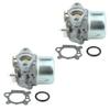 2PCS Carburetor Fit for 799869 497586 499059 494217 Replace Part for 499059 497586 214661 497586 494217 view 2