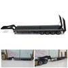 TOUCAN RC HOBBY 1/14 Semi-Trailer Metal 4 Axles Trailer for RC Tractor Truck Remote Contro Car for Ages 14+ view 2