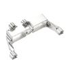 RC Parts For Traxxas For TRX4 1/10 Aluminum Alloy Servo Differential Lock Steering Gear Holder RC Crawler Repairs Replacements Accessories(Silver) view 2