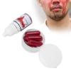 Fake Blood Capsules Halloween Makeup Blood Costume Cosplay Prop Party Trick Supplies for Scary Effects view 3