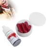 Fake Blood Capsules Halloween Makeup Blood Costume Cosplay Prop Party Trick Supplies for Scary Effects view 4
