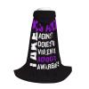 Lbdrdy Domestic Violence Awareness Month Hooded Cape Witch Cloak Halloween Costume Blanket Cosplay Party Decor For Teenagers view 4