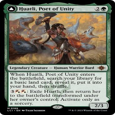 Huatli, Poet of Unity // Roar of The Fifth People MTG