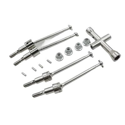 Compatible with SCY 16101 16102 16103 16201 Pro 1/16 RC Car Upgrades Replacement Parts Rear CVD Drive Shaft Set RC Assortment