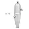 EVTSCAN Aluminum Side Exhaust Pipe Durable Rustproof Small Size Light Weight for HSP RC Nitro Buggy Car view 2