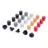 4PCS Aluminum RC Car Wheel Rim Center Cap Adapter M4 Nut for 1/10 RC Crawler TRX4 Axial SCX10 90046 D90 TF2 CC01 Capra VS4-10 Redcat Gen7 Upgrade (Golden) view 2