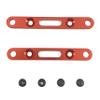 Aluminum Alloy Suspension Arm Mount Front & Rear RC Car Upgrades Parts ARA320589 ARA320590 for Arrma 1/8 Mojave 4X4 4S BLX (Red) view 3