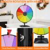 24 Inch Prize Wheel,Tabletop Heavy Duty Spinning Wheel for Prizes, Prize Wheel Spinner with Stand & 12 Slots & Dry Erase & Eraser for Party, Carnival, Trade Show, Classroom Activities,Spinning Game view 3