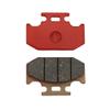 Compatible Red Brake Pads And Friction Pads Compatible with Magician's Rear Brake view 1
