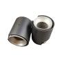 Carbon Exhaust Tips Compatible With ///M F87 M2 M2C N55 F80 M3 F82 F83 M4 F90 M5 M135i M235i M335I M435I Muffler Nozzle Tails(MPerformance Exhaust) view 3