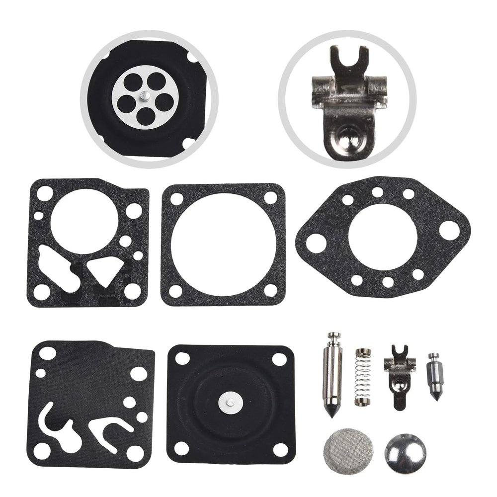 Carburetor Seal Membrane Kit for 110 and RK 14HU 15HU DG 2HU Models Compatible with Tillotson Parts