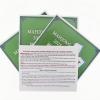 2025 Green Mah-Jong Rule Cards with Clear Plastic Sleeves, 4 Pack Large Print Travel-Friendly Hands and Rules for 4 Players, Family Tournament Use view 4