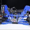 Aluminum 7075-T6 Alloy Upper & Lower Link Bar Set for LOSI 1/8 LMT 2.0 Grave Digger 4X4 Solid Axle Brushless Monster Truck-LOS04028 Upgrades - Blue view 2