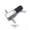 POWTAXBJGD 5840-31zy 12V Dc Gear Electronic Starter 24V Worm Gear with Double Shaft Motors Reversed Self-Lock Package J 12v 27rpm view 2