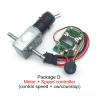 POWTAXBJGD 5840-31zy 12V Dc Gear Electronic Starter 24V Worm Gear with Double Shaft Motors Reversed Self-Lock Package J 12v 27rpm view 4