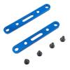 Aluminum Alloy Suspension Arm Mount Front & Rear RC Car Upgrades Parts ARA320589 ARA320590 for Arrma 1/8 Mojave 4X4 4S BLX (Blue) view 2