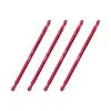 Aluminum 7075-T6 Alloy Upper Link Bar Set for LOSI 1/8 LMT 2.0 Grave Digger 4X4 Solid Axle Brushless Monster Truck-LOS04028 Upgrades - Red view 1