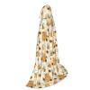 Lbdrdy Cute Honey Bee And Sunflower Hooded Cape Witch Cloak Halloween Costume Blanket Cosplay Party Decor For Teenagers view 2