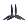 4-Piece Polycarbonate Triple Propellers 7040 8040 1050 for Mark4 Drone 7 Inch 8 Inch 10 Inch V2 FPV RC (7040 Black) view 3