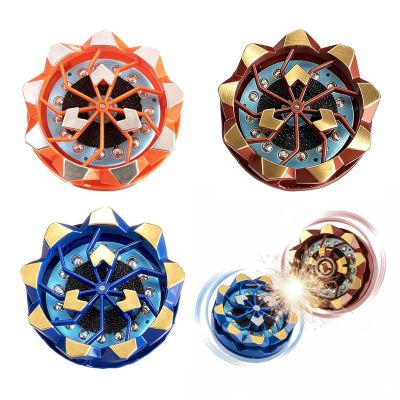 Handheld Fireworks GyroscopeFireworks Fingertip Gyro,Cool Flashing Spinning ToysLuminous Spinning Gyroscope Battle Decompression Toy (3PCS)
