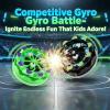 Handheld Fireworks GyroscopeFireworks Fingertip Gyro,Cool Flashing Spinning ToysLuminous Spinning Gyroscope Battle Decompression Toy (3PCS) view 3