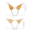 ABOOFAN 2pcs Thanksgiving Headband Turkey Leg Hair Band Turkey Drumsticks Hair Accessories for Women Adult Thanksgiving Party Supplies view 2