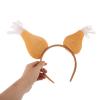 ABOOFAN 2pcs Thanksgiving Headband Turkey Leg Hair Band Turkey Drumsticks Hair Accessories for Women Adult Thanksgiving Party Supplies view 4