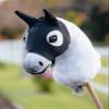 LeMieux Hobby Horse Stay Calm Mask - Black - Suitable for Ages 3+ view 2