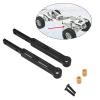 1:12 RC Rear Axle Metal Upgrade Kit Aluminum Alloy Fixing Parts Frame Chassis Components for MN82Pro MN82S MN82- Black view 2