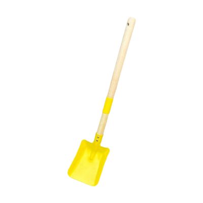 Portable Steel Gardening Tool for Children with Comfort Grip for Household Planting Pink- Square Spade