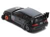 1:64 Diecast Model Car Compatible with Honda Civic EG6 Pandem Kanjozoku Matt Black and Gray with Graphics Limited Edition by Pop Race PR640163 view 3