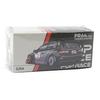 1:64 Diecast Model Car Compatible with Honda Civic EG6 Pandem Kanjozoku Matt Black and Gray with Graphics Limited Edition by Pop Race PR640163 view 4
