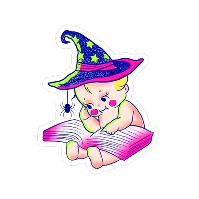 Kewpie Baby Witch Magic Stickers