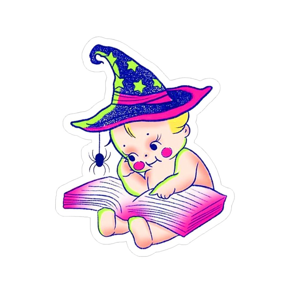 Kewpie Baby Witch Magic Stickers