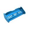 Aluminum Spoiler Tail Wing for M162 M163 16207 16208 16209 16210 14209 142101 1/16 RC Cars and Trucks (4.49x1.77x1.00 inch)- Blue view 1