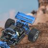 Aluminum Spoiler Tail Wing for M162 M163 16207 16208 16209 16210 14209 142101 1/16 RC Cars and Trucks (4.49x1.77x1.00 inch)- Blue view 3