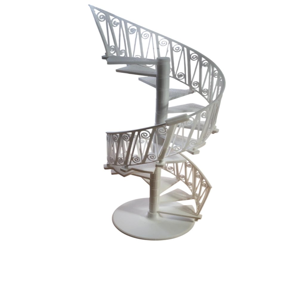 1/12 Scale Dolls House Furniture, Spiral Staircase kit