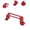Aluminum Alloy Servo Mount Bracket Wear Resistant Fixed Frame for RC Airplane UAV Plane Model Aircraft for 995MG- Red view 2