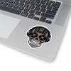 ColorFlow | Sugar Skull DJ Sticker Turntables Eyes Colorful Mixer Forehead Vinyl Music Skull Decal Waterproof view 2