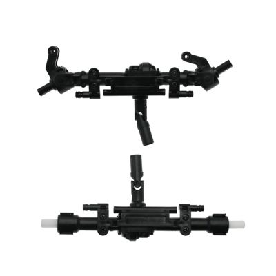 1/12 RC Car Axle Climbing Car Parts Upgrade Sturdy Climbing Vehicle Part Easy to Install DIY Accs Assembly for MN78 MN82- Front and Rear