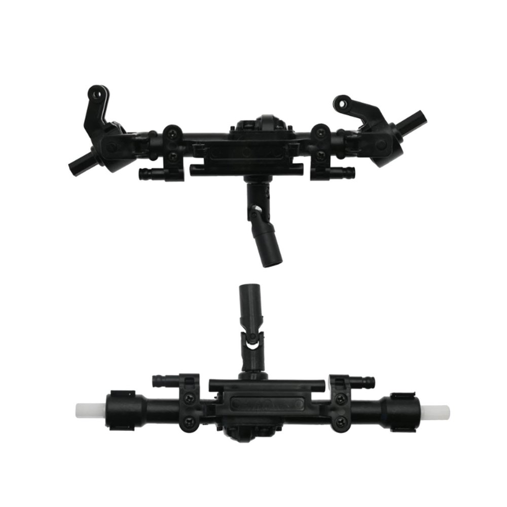 1/12 RC Car Axle Climbing Car Parts Upgrade Sturdy Climbing Vehicle Part Easy to Install DIY Accs Assembly for MN78 MN82- Front and Rear