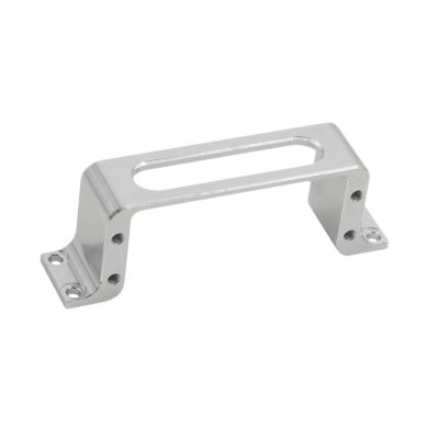 Aluminum Alloy Servo Mount Bracket Wear Resistant Fixed Frame for RC Airplane UAV Plane Model Aircraft for 995MG- Silver