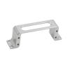 Aluminum Alloy Servo Mount Bracket Wear Resistant Fixed Frame for RC Airplane UAV Plane Model Aircraft for 995MG- Silver view 1