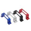 Aluminum Alloy Servo Mount Bracket Wear Resistant Fixed Frame for RC Airplane UAV Plane Model Aircraft for 995MG- Silver view 3