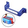 Aluminum Alloy Servo Mount Bracket Wear Resistant Fixed Frame for RC Airplane UAV Plane Model Aircraft for 995MG- Blue view 2